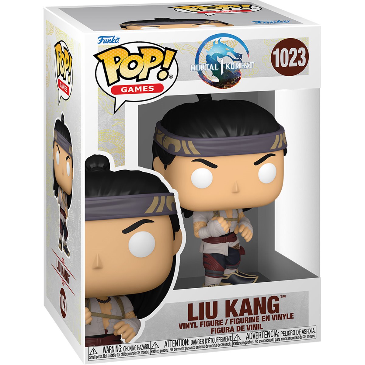 Funko POP! Gaming: Mortal Kombat 1  -  Liu Kang (God of Fire)