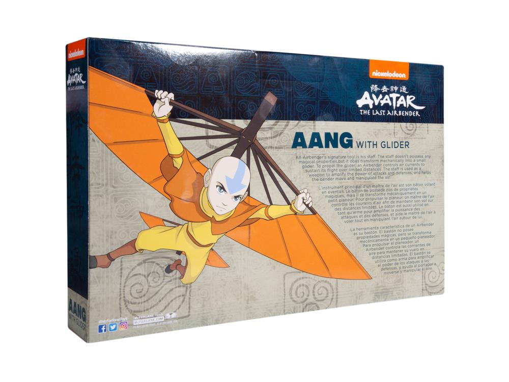 Mcfarlane Avatar: The Last Airbender Aang with Glider Figure