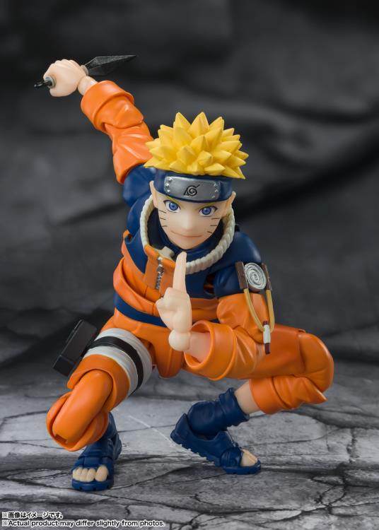 Bandai S.H. Figuarts: Naruto - Naruto Uzumaki (The No.1 Most Unpredictable Ninja) Action Figure