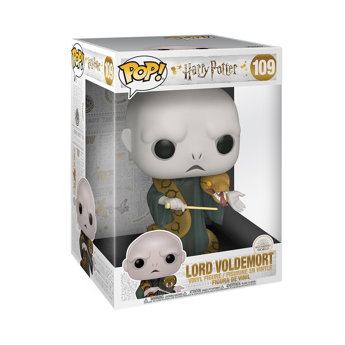 Funko Pop! Harry Potter: Voldemort and Nagini (10-Inch Deluxe) #109