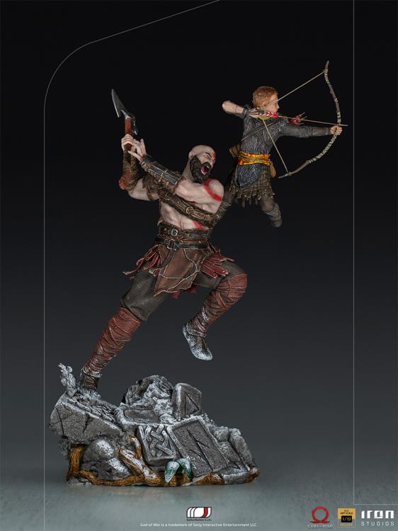Iron Studios: God of War Battle Diorama Series - Kratos & Atreus Art Scale Limited Edition Statue
