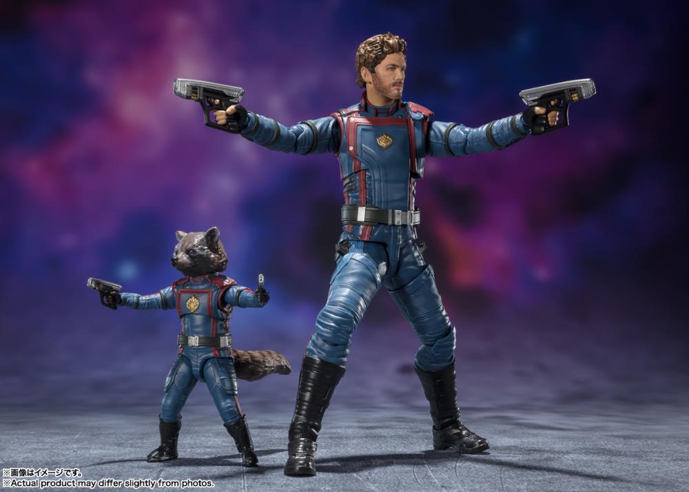 Bandai S.H.Figuarts - Guardians of the Galaxy Vol. 3 - Star-Lord & Rocket Raccoo 2-pack