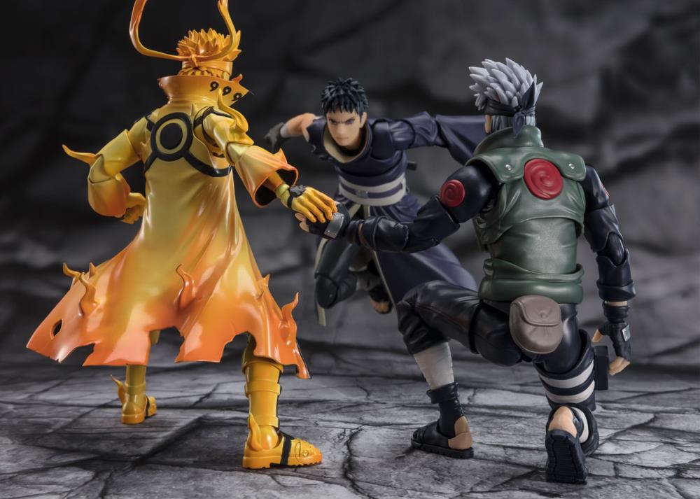 S.H.Figuarts Naruto: Shippuden S.H.Figuarts Naruto Uzumaki (Kurama Link Mode Ver.) (Courageous Strength That Binds) Exclusive Action Figure