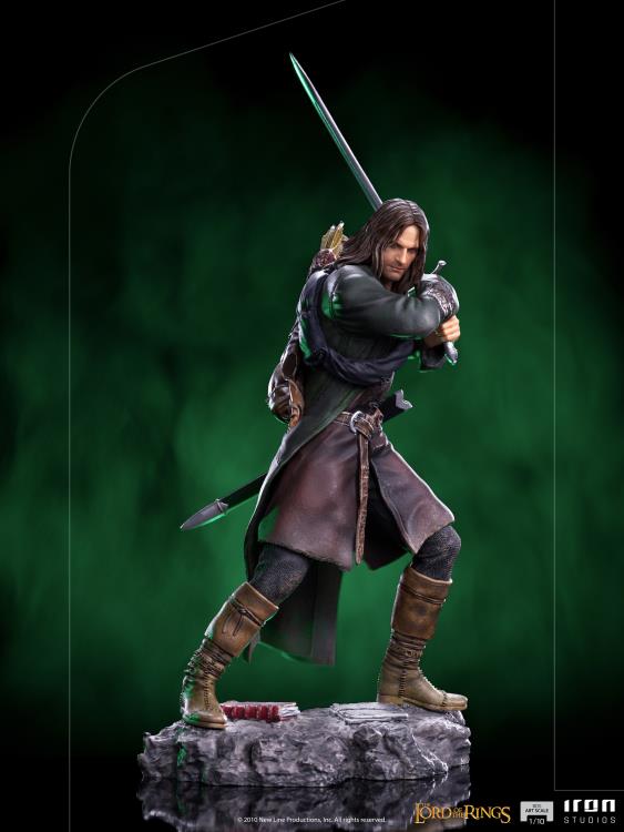 Iron Studios: The Lord of the Rings Battle Diorama Series - Aragorn 1/10 Art Scale Limited Edition Statue