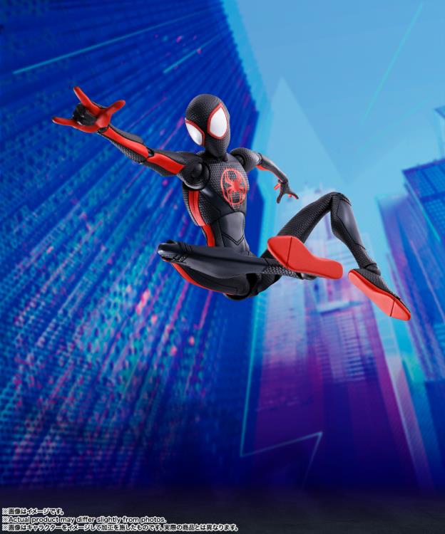 Bandai S.H. Figuarts: Spider-Man: Across the Spider-Verse - Spider-Man (Miles Morales) Action Figure