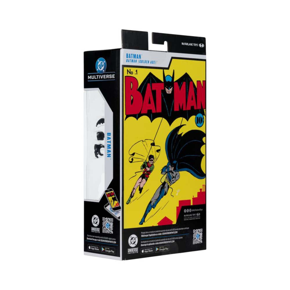 McFarlane DC Multiverse: Batman (Golden Age) Red Platinum Edition Action Figure