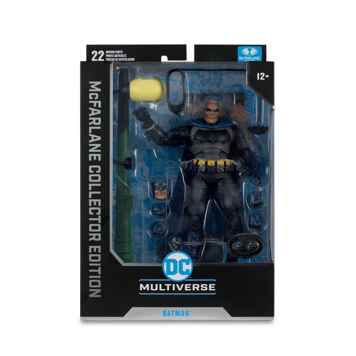 Mcfarlane DC Multiverse - Collector Edition: Batman Dark Knight Returns Battle Damage Blue Outfit Action Figure (CHASE)