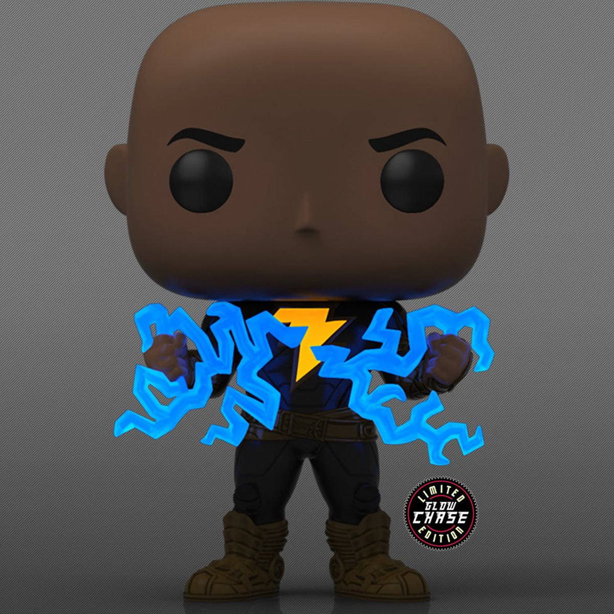 Funko Pop! DC: Black Adam - Black Adam (Lightning) Glow In The Dark Chase Version