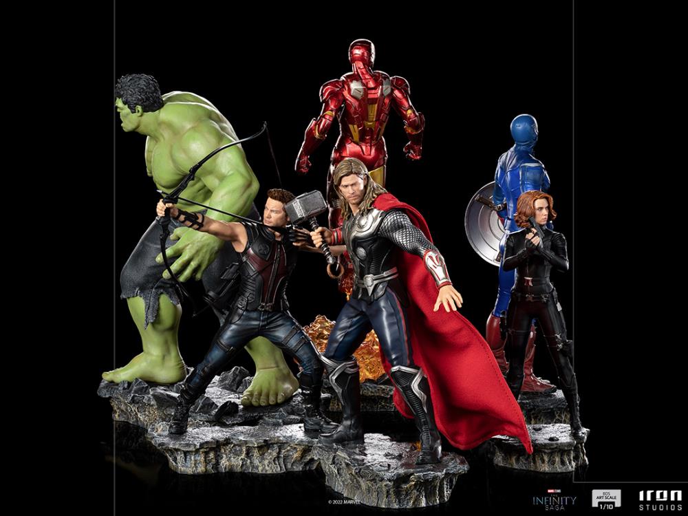 Iron Studios The Infinity Saga: Battle Diorama Series - Thor (Battle of New York) 1/10 Art Scale Limited Edition Statue