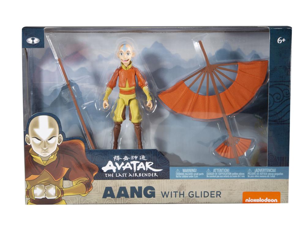 Mcfarlane Avatar: The Last Airbender Aang with Glider Figure
