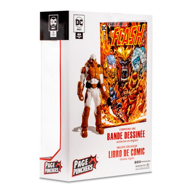 Mcfarlane DC Multiverse: The Flash: Page Punchers - Heat Wave with Com