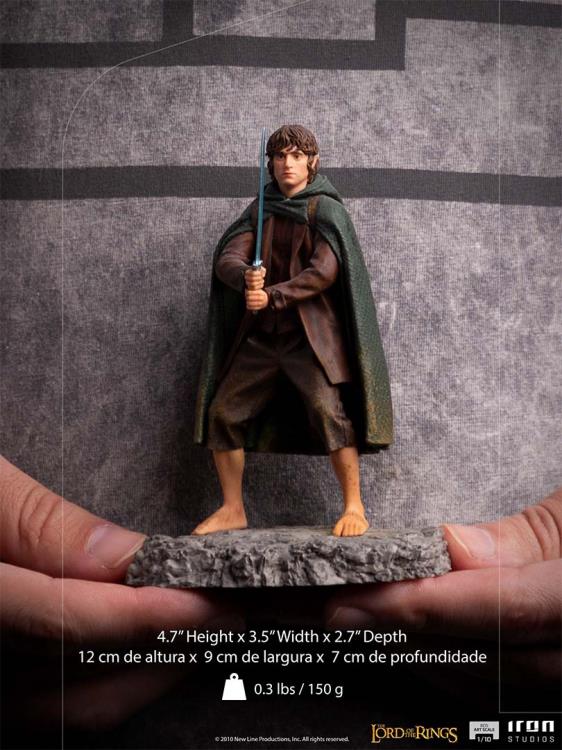 Iron Studios The Lord of the Rings Battle Diorama Series: Frodo Baggins 1/10 Art Scale Limited Edition Statue