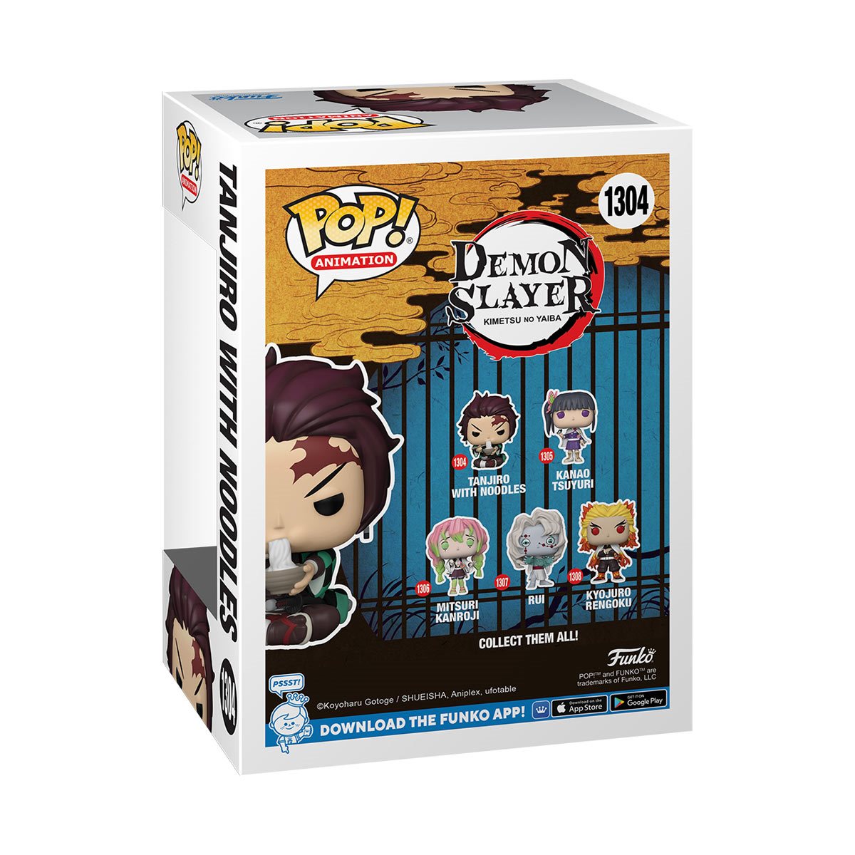 Funko POP! Animation: Demon Slayer- Tanjiro with Noodles #1304