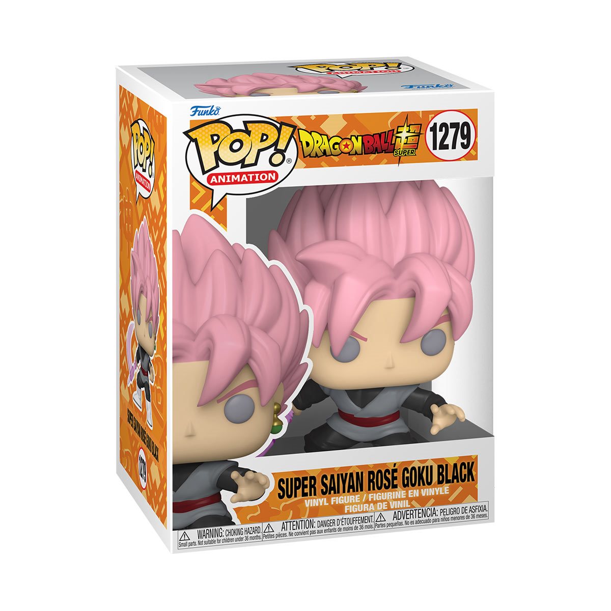 Funko - Figurine Dragon Ball Z - Son Goku Black Hair Pop