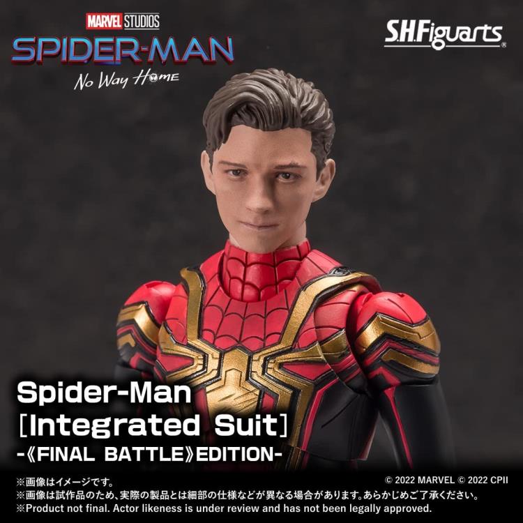 Bandai S.H.Figuarts: Spider-Man: No Way Home -  Spider-Man (Integrated Suit Final Battle)