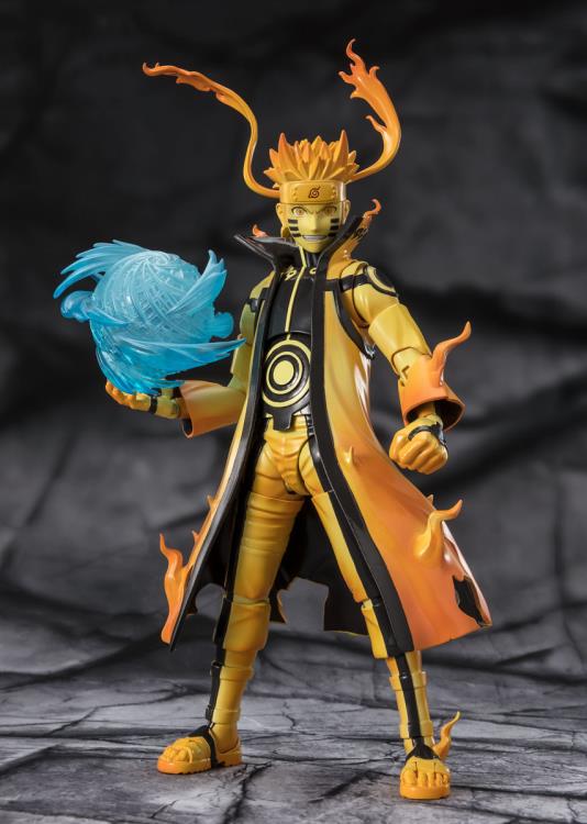 S.H.Figuarts Naruto: Shippuden S.H.Figuarts Naruto Uzumaki (Kurama Link Mode Ver.) (Courageous Strength That Binds) Exclusive Action Figure