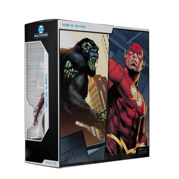 Mcfarlane DC Multiverse: Titano vs. The Flash Action Figure Two-Pack