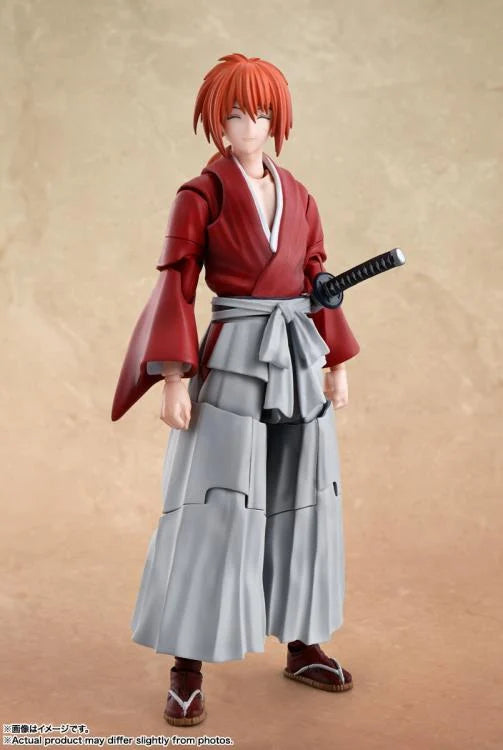 Bandai S.H.Figuarts: Rurouni Kenshin: Meiji Swordsman Romantic Story - Kenshin Himura Action Figure