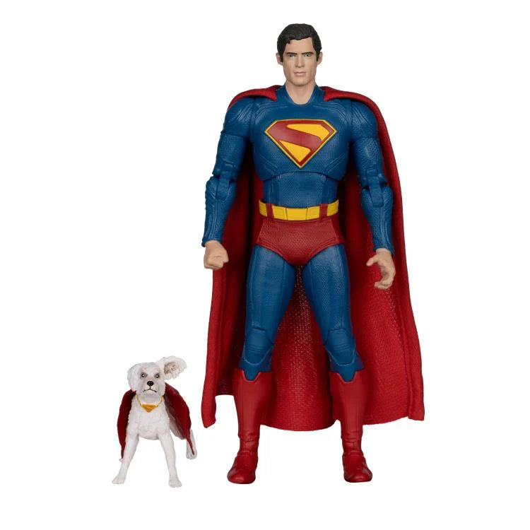 Mcfarlane DC Multiverse: Superman (2025) - Superman & Krypto (Deluxe Theatrical Edition) Action Figure