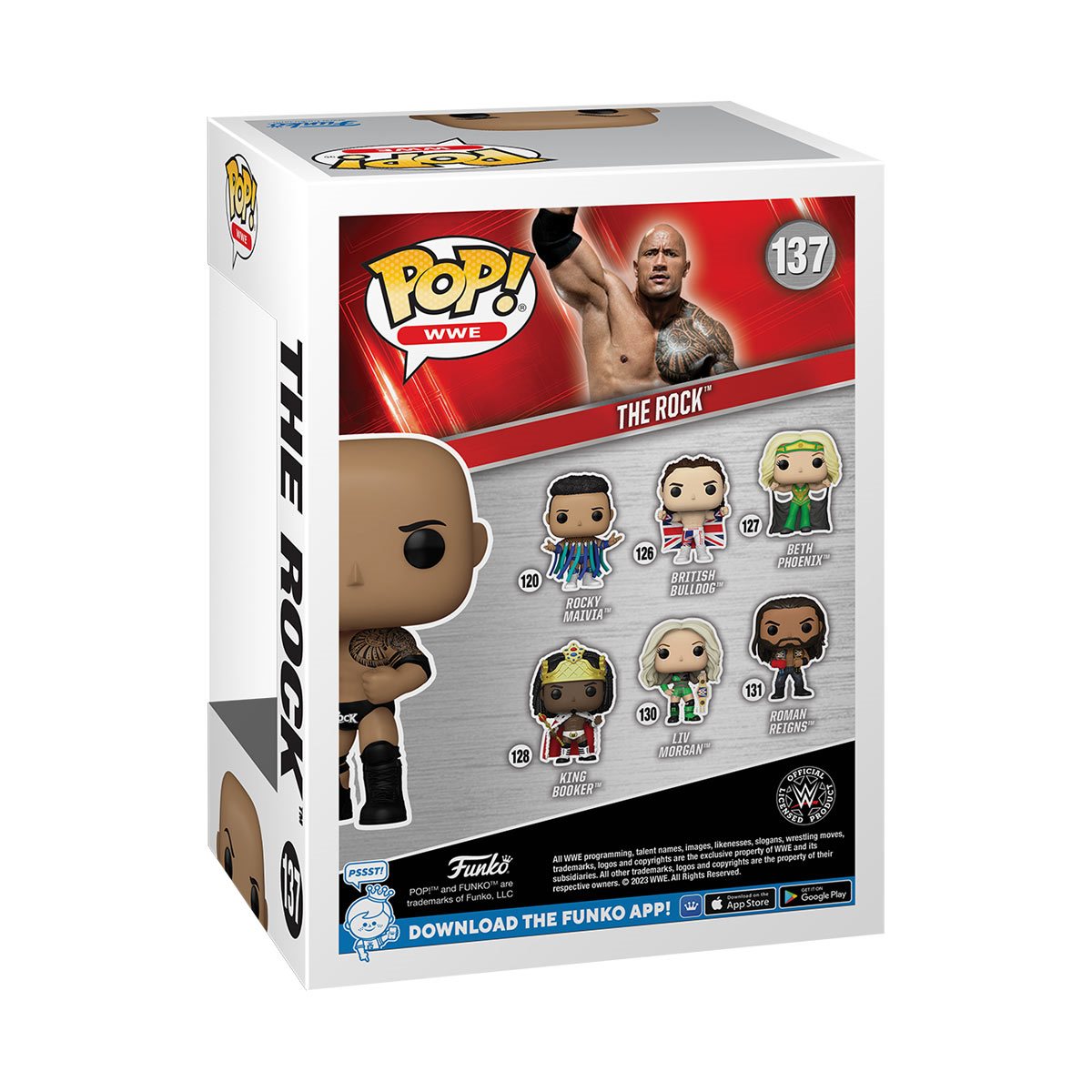 Funko Pop! WWE - The Rock (Final) #137