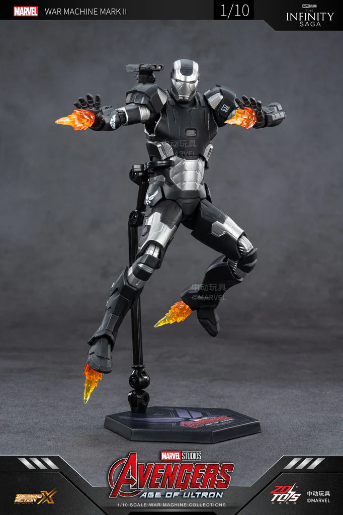 ZD Toys Age Of Ultron: War Machine Mark II (2) Action Figure (No Light Up Function)