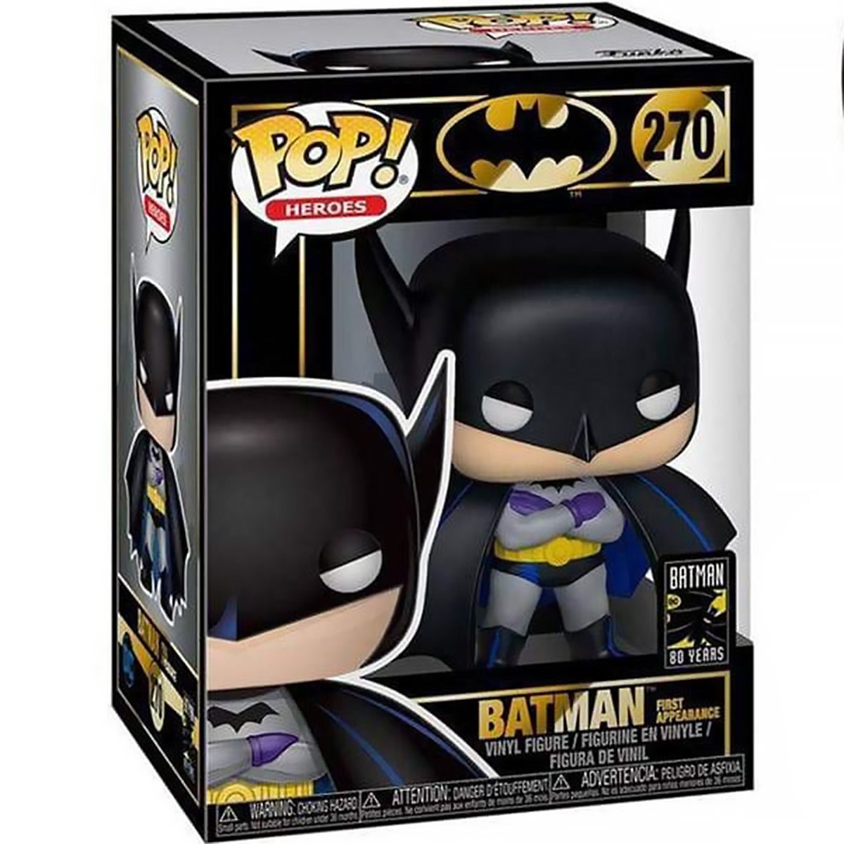 Funko POP! Batman: Batman 1st Appearance 1939 80th Anniversary Figure