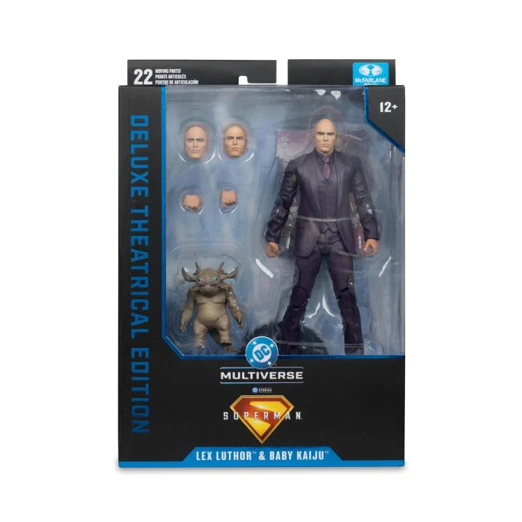 Mcfarlane DC Multiverse:  Superman (2025) - Lex Luthor & Baby Kaiju (Deluxe Theatrical Edition) Action Figure