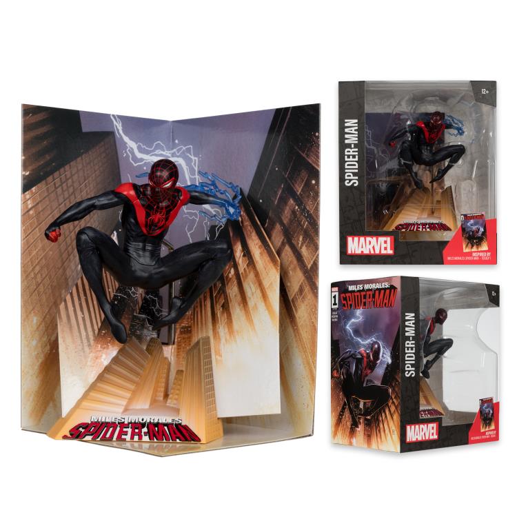 Mcfarlane Marvel Comics: Miles Morales: Spider-Man #1 - Spider-Man 1/10 Scale Collectible