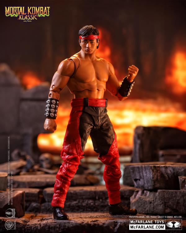Mcfarlane Toys: Mortal Kombat Klassic - Liu Kang 7-inch Action Figure