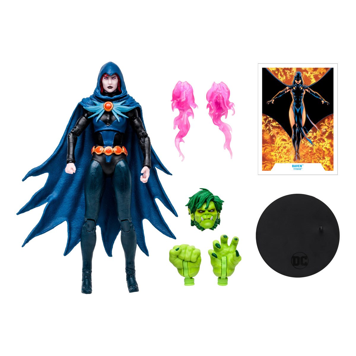 Mcfarlane DC Multiverse: Build-A Wave Titans - Raven Action Figure
