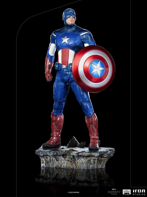 Iron Studios The Infinity Saga: Battle Diorama Series - Captain Americ