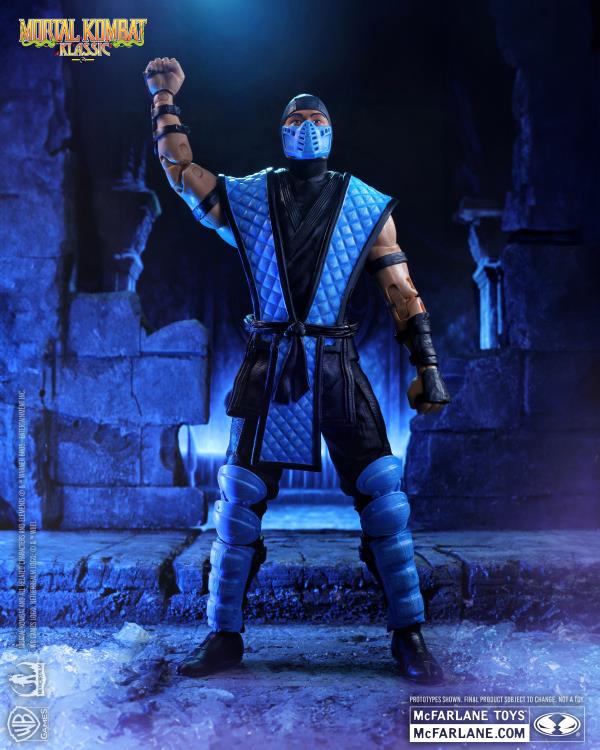 Mcfarlane Toys: Mortal Kombat Klassic - Sub-Zero 7-inch Action Figure