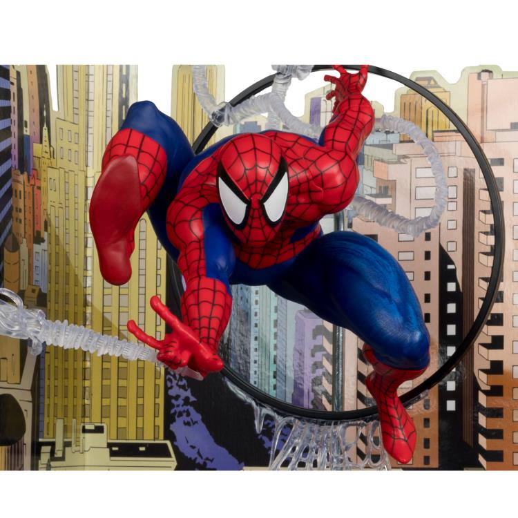 Mcfarlane Marvel: The Amazing Spider-Man #301 - Spider-Man 1:6 Scale Posed Figure with Scene