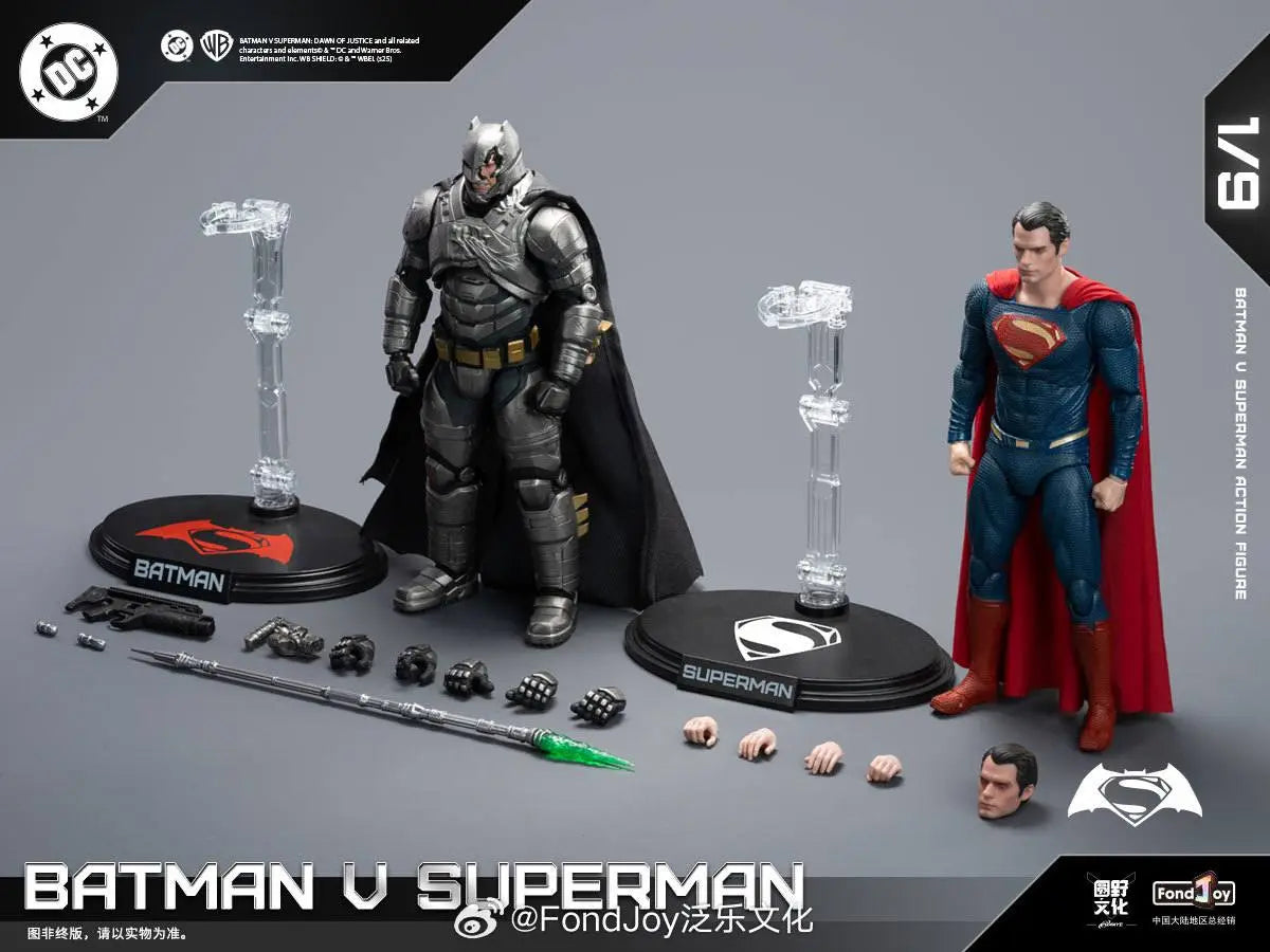 FondJoy “Batman v Superman: Dawn of Justice” Deluxe 1:9 Action Figure Box Set