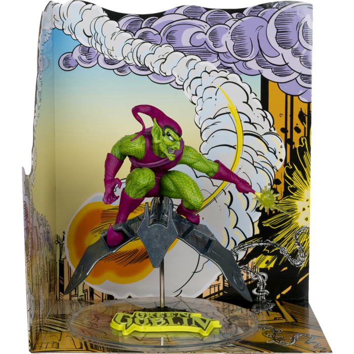 Mcfarlane Marvel Comics: The Amazing Spider-Man #312 - Green Goblin 1/10 Scale Collectible (Platinum Edition)