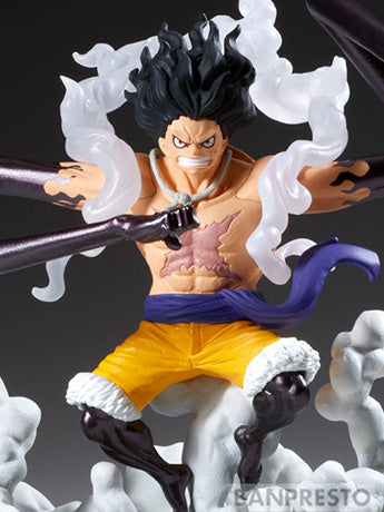 Banpresto One Piece Senkozekkei Figure - Monkey D. Luffy (Gear 4)