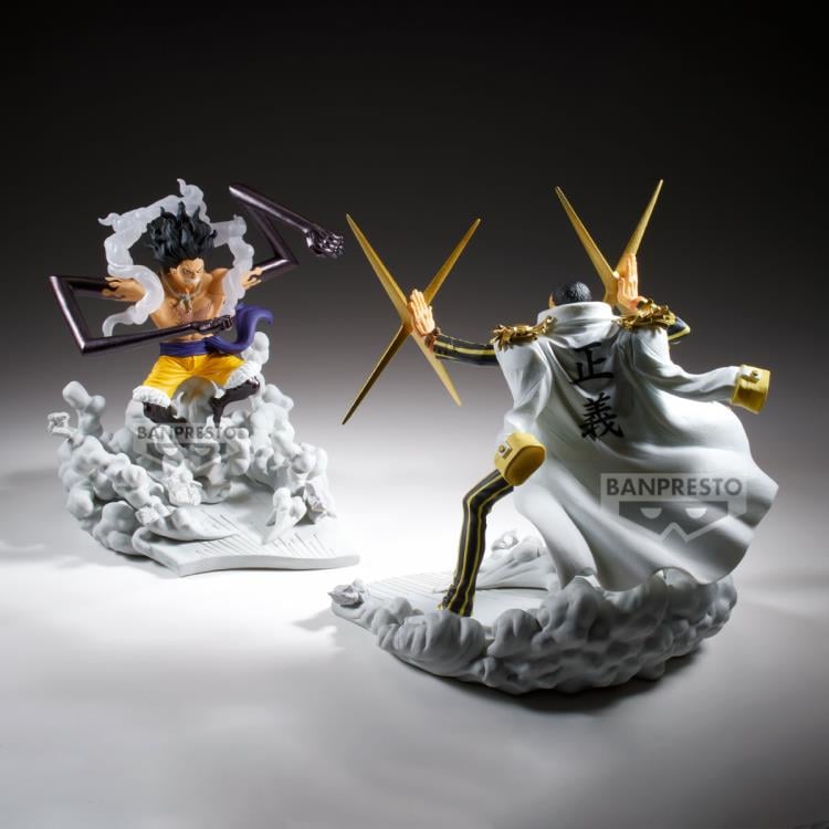 Banpresto One Piece Senkozekkei Figure - Monkey D. Luffy (Gear 4)