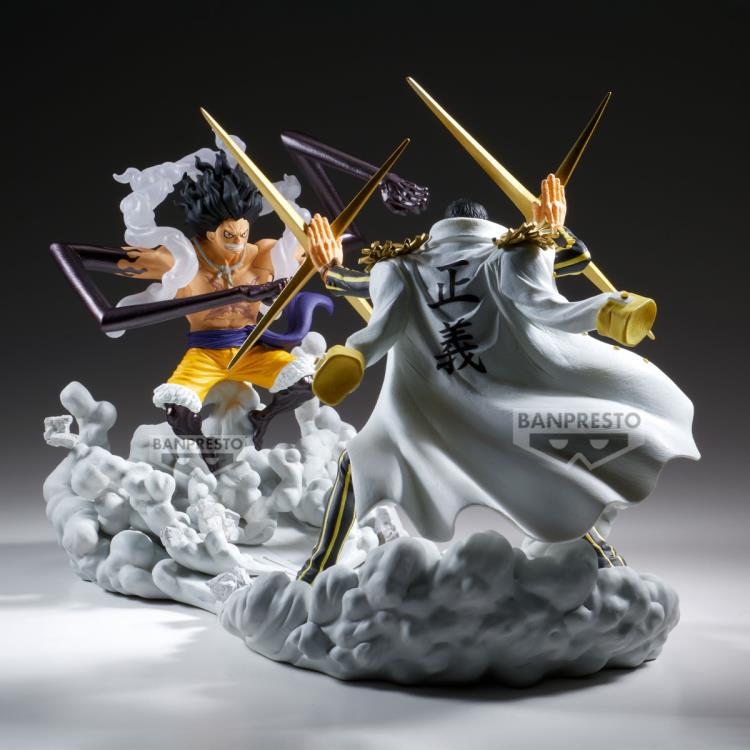 Banpresto One Piece Senkozekkei Figure - Monkey D. Luffy (Gear 4)