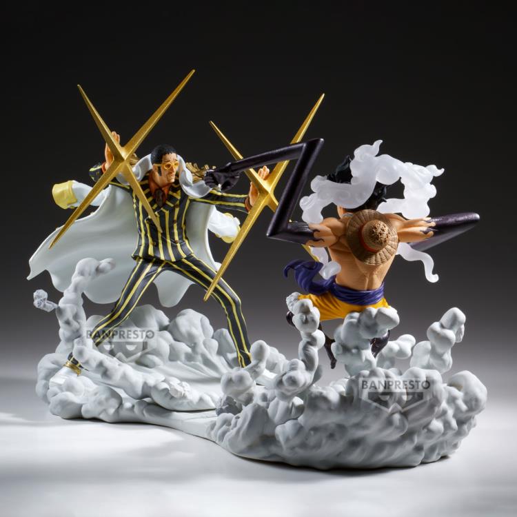 Banpresto One Piece Senkozekkei Figure - Monkey D. Luffy (Gear 4)