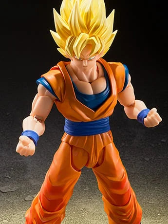 Bandai S.H.Figuarts: Dragon Ball Z – Super Saiyan Son Goku (The Games Begin) Action Figure