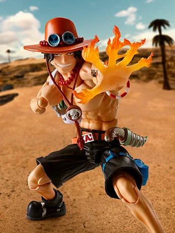 S.H.Figuarts: Portgas D. Ace -Fire Fist- One Piece Action Figure
