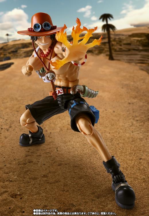 S.H.Figuarts: Portgas D. Ace -Fire Fist- One Piece Action Figure