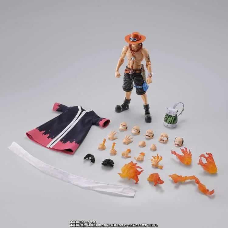 S.H.Figuarts: Portgas D. Ace -Fire Fist- One Piece Action Figure
