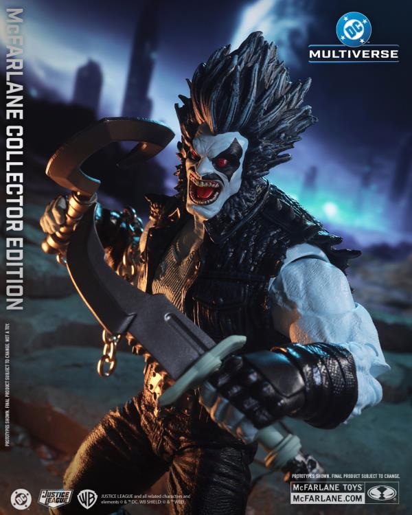 McFarlane DC Multiverse - Lobo – Lobo Vol. 1 (DC Classic) Action Figure (McFarlane Collector Edition #58)