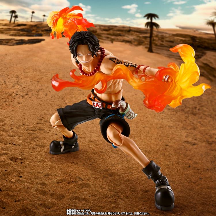 S.H.Figuarts: Portgas D. Ace -Fire Fist- One Piece Action Figure