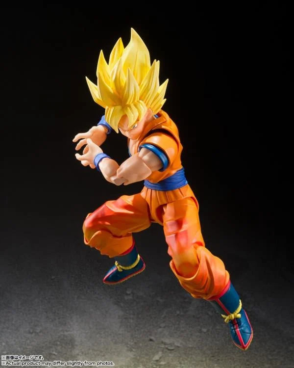 Bandai S.H.Figuarts: Dragon Ball Z – Super Saiyan Son Goku (The Games Begin) Action Figure