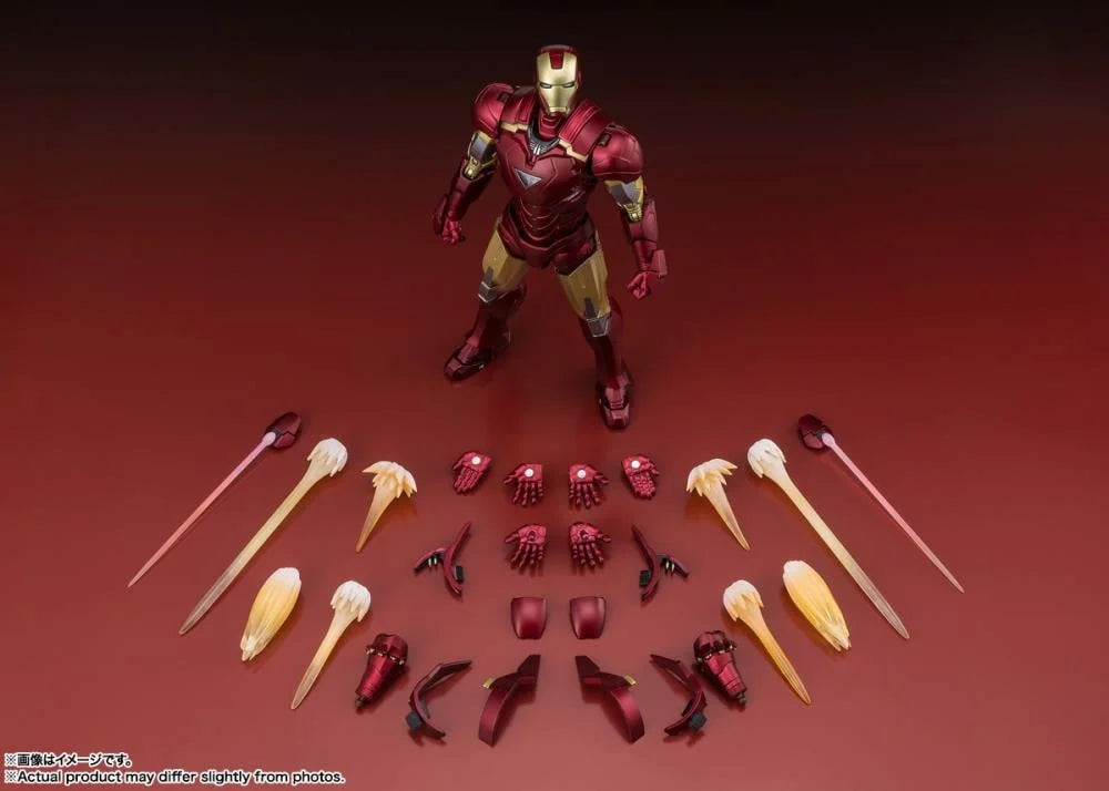 Bandai S.H.Figuarts: The Infinity Saga – Iron Man Mark 6 Action Figure