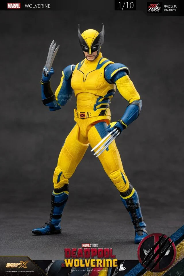 ZD Toys: Deadpool and Wolverine - Wolverine Yellow Suit  1:10 Scale Action Figure