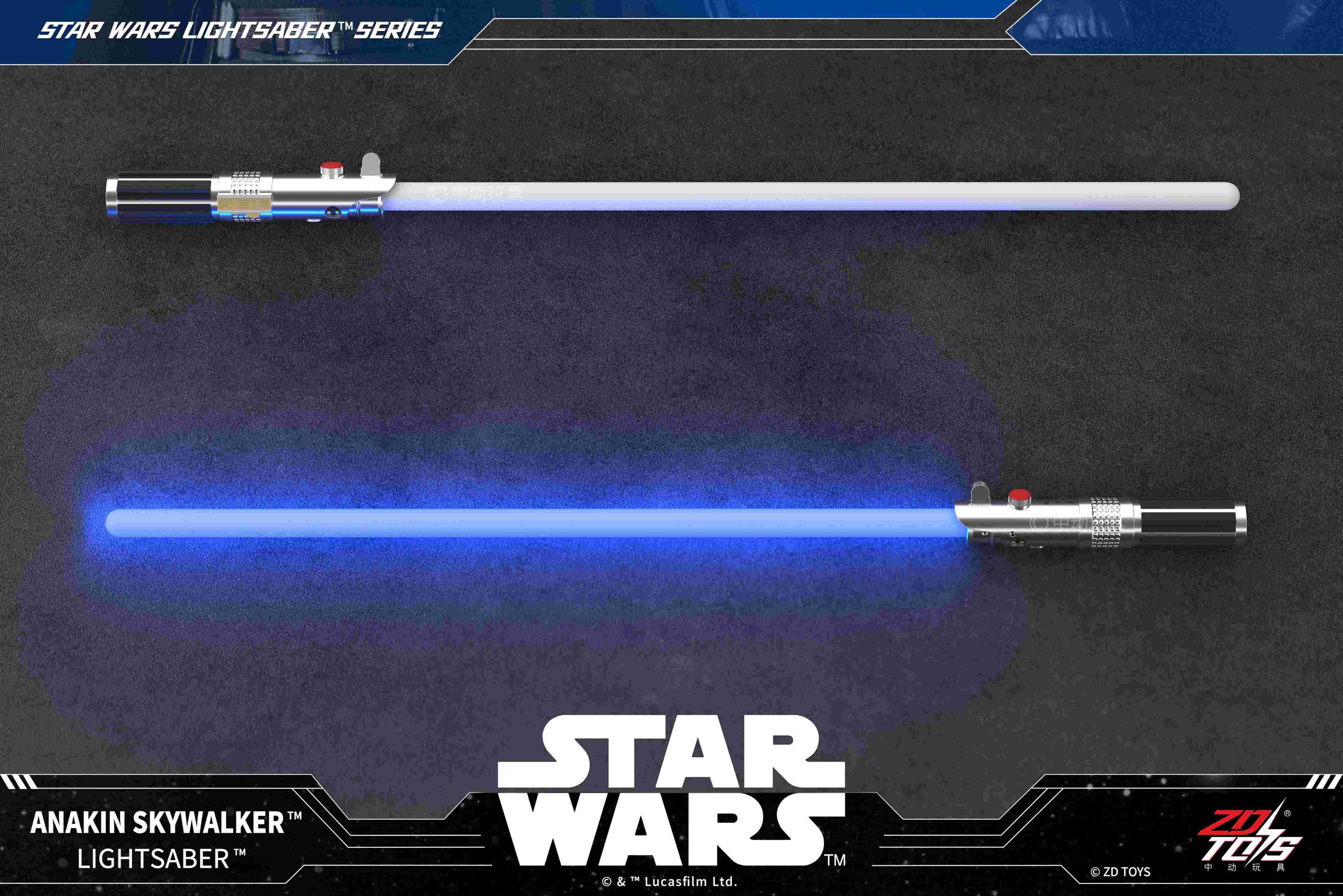 ZD Toys Star Wars Lightsaber Collection - Anakin Skywalker Blue Lightsaber Replica