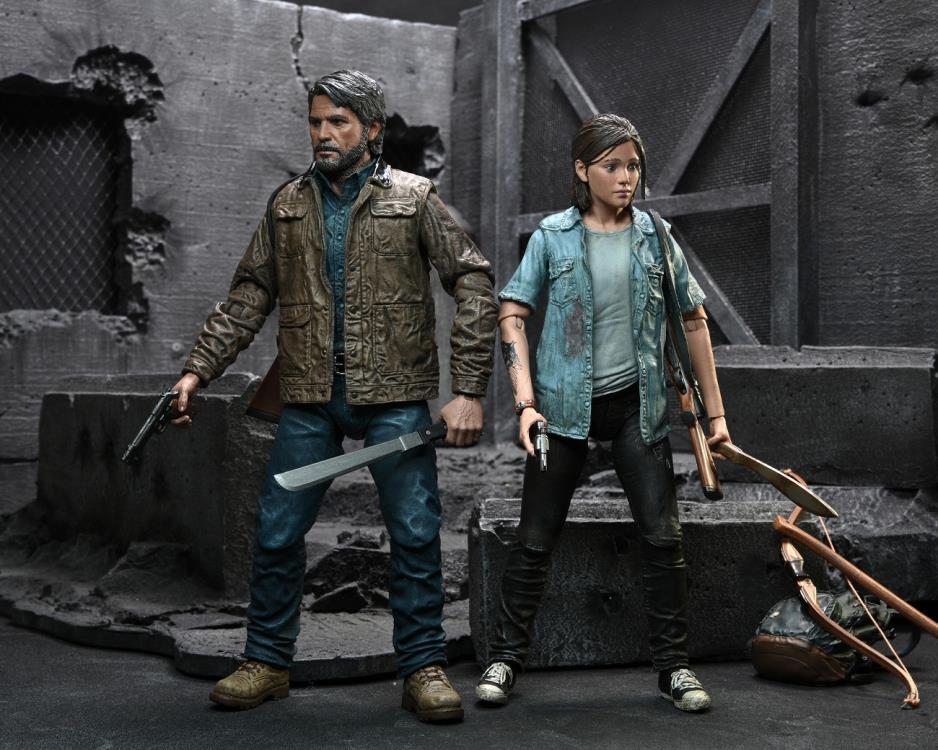 NECA The Last of Us Part II: Ultimate Joel and Ellie Action Figure Two-Pack